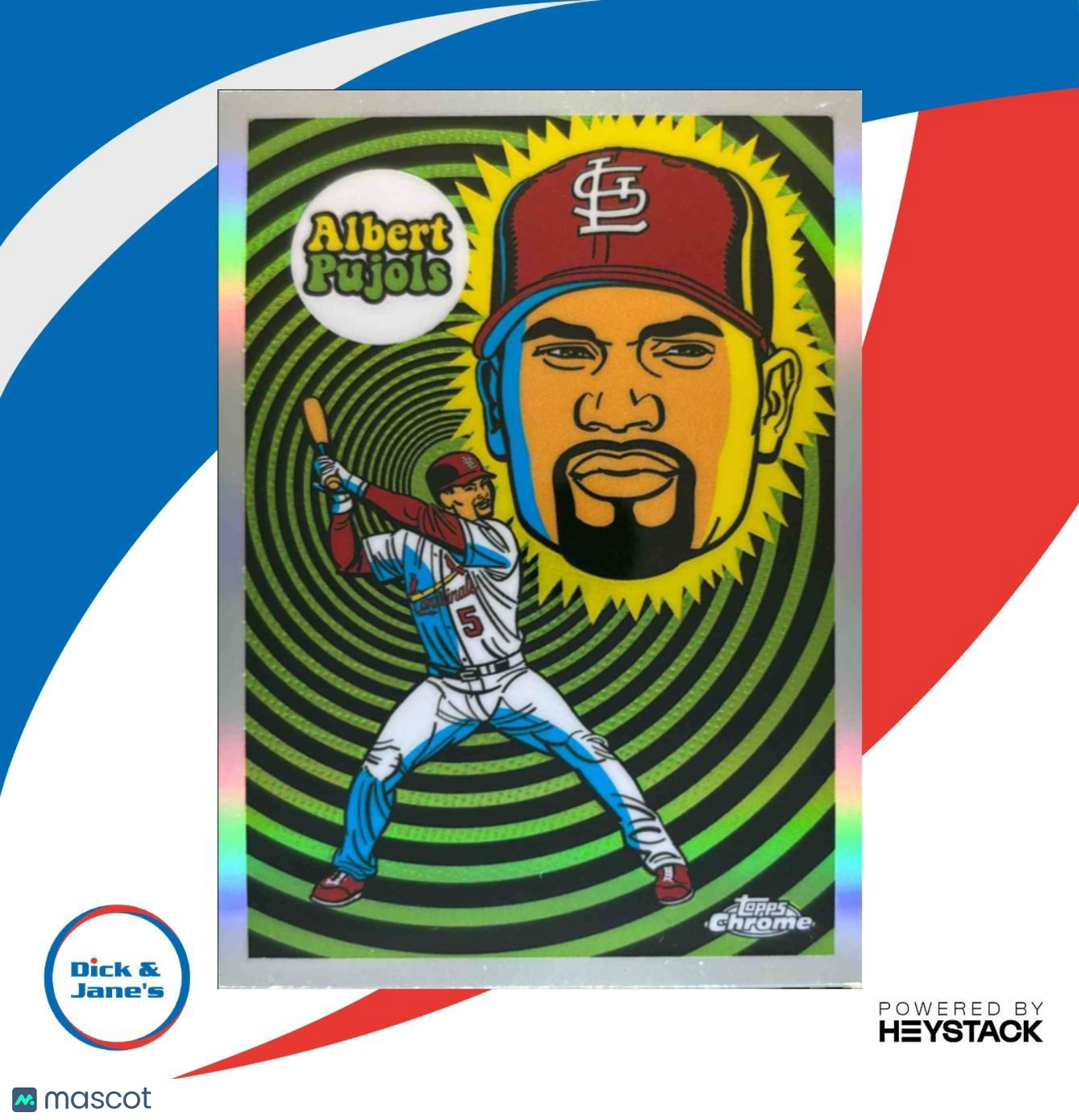 2023 Topps Chrome Albert Pujols Ultraviolet All-Stars #UV-10 St. Louis Cardinals - Sports Cards