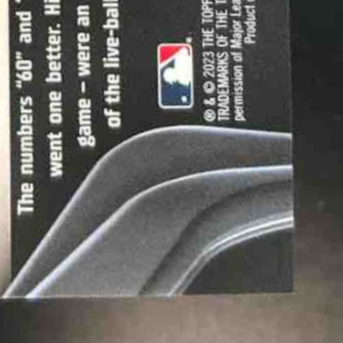 2023 Topps Chrome Black Aaron Judge Purple Mini Diamond /150 #1 New York Yankees - Sports Cards