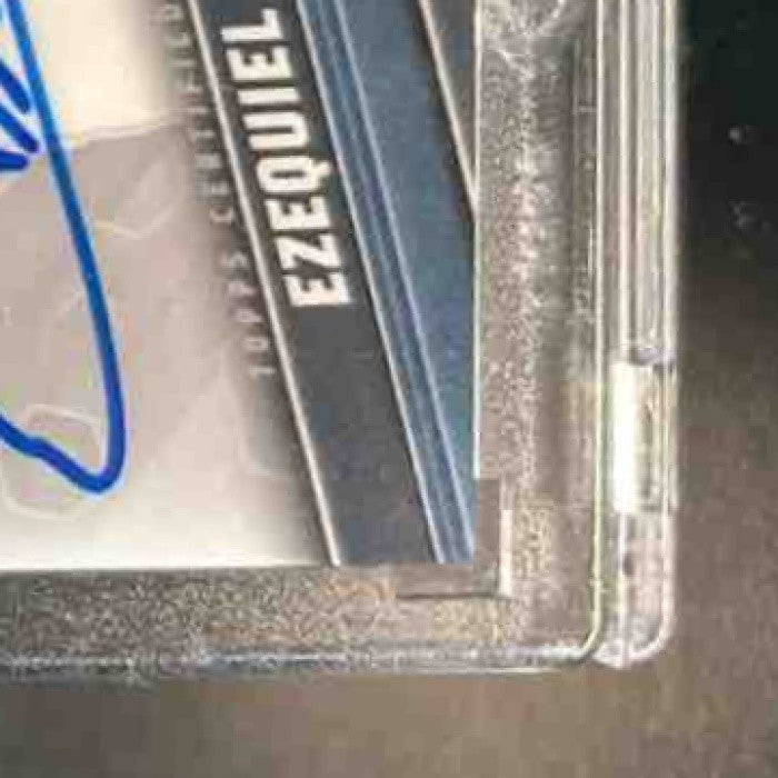 2023 Topps Chrome Black Ezequiel Duran Auto #CBA-ED RC Texas Rangers - Sports Cards