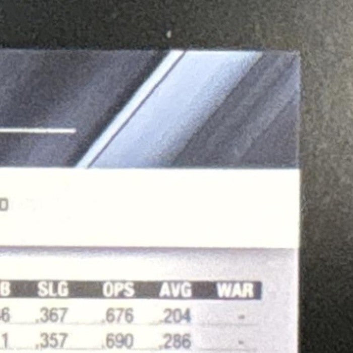 2023 Topps Chrome Black Matt Mervis Gold Refractor /50 #84 RC Chicago Cubs - Sports Cards