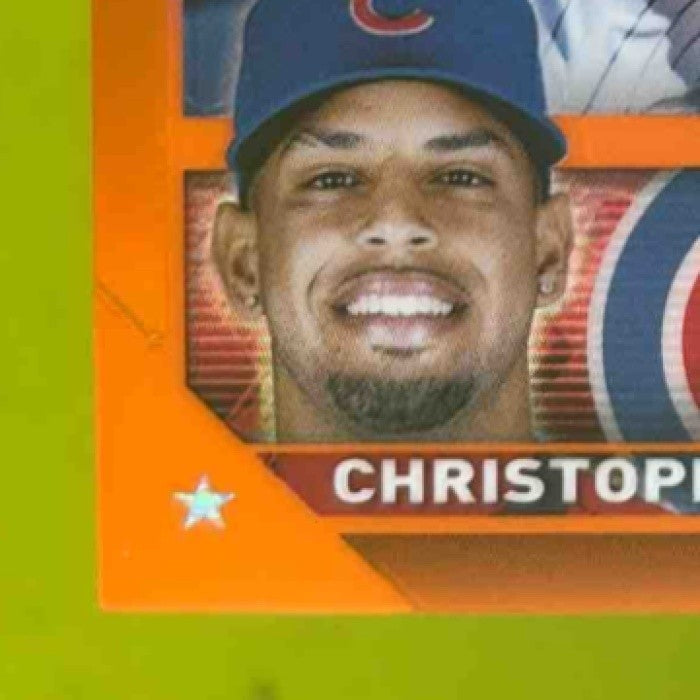 2023 Topps Chrome Christopher Morel Orange Refractor 22/25 #198 RC Chicago Cubs - Sports Cards