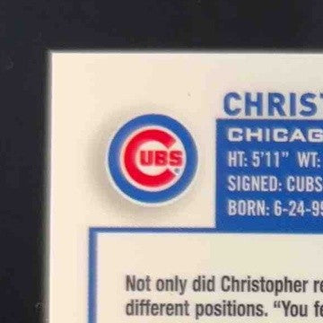 2023 Topps Chrome Christopher Morel Rookie Auto #RA-CMO Auto RC Chicago Cubs - Sports Cards