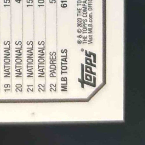 2023 Topps Chrome Juan Soto Purple Speckle Refractor /299 #100 San Diego Padres - Sports Cards