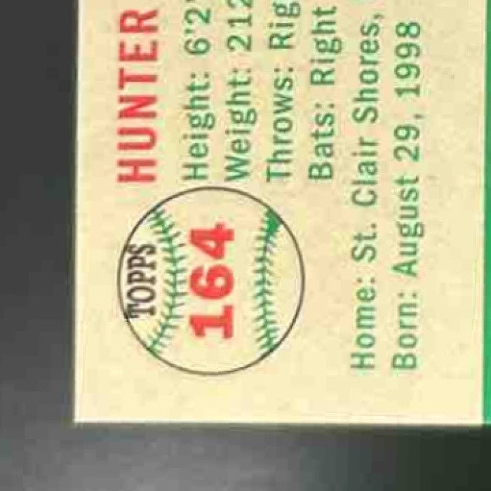 2023 Topps Chrome Platinum Anniversary Hunter Brown Speckle /150 #164 RC Astros - Sports Cards