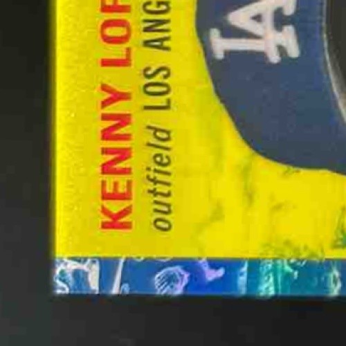 2023 Topps Chrome Platinum Anniversary Kenny Lofton Auto Blue Prism /99 Dodgers - Sports Cards