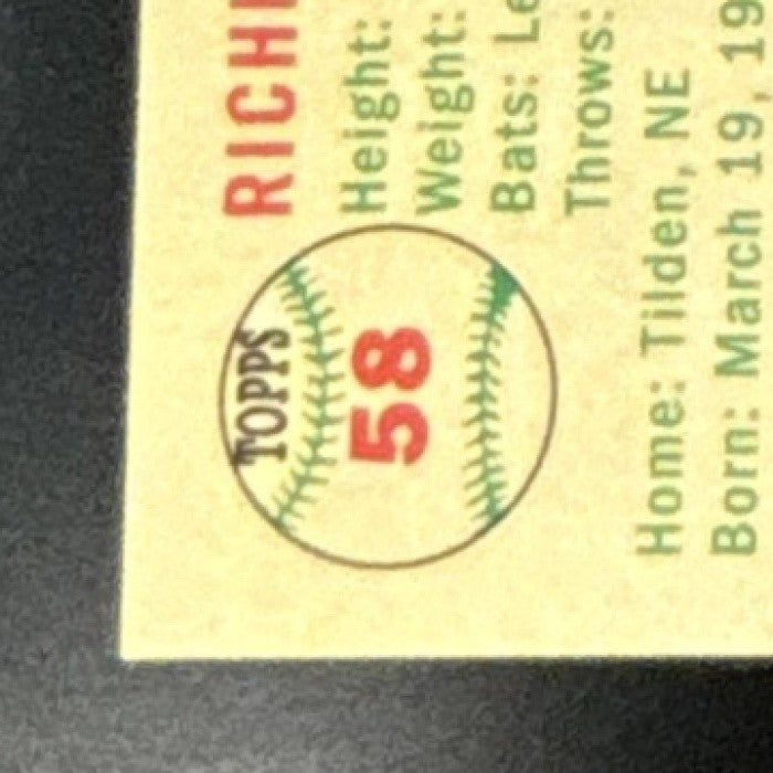 2023 Topps Chrome Platinum Anniversary Richie Ashburn Refractor /499 #58 - Sports Cards