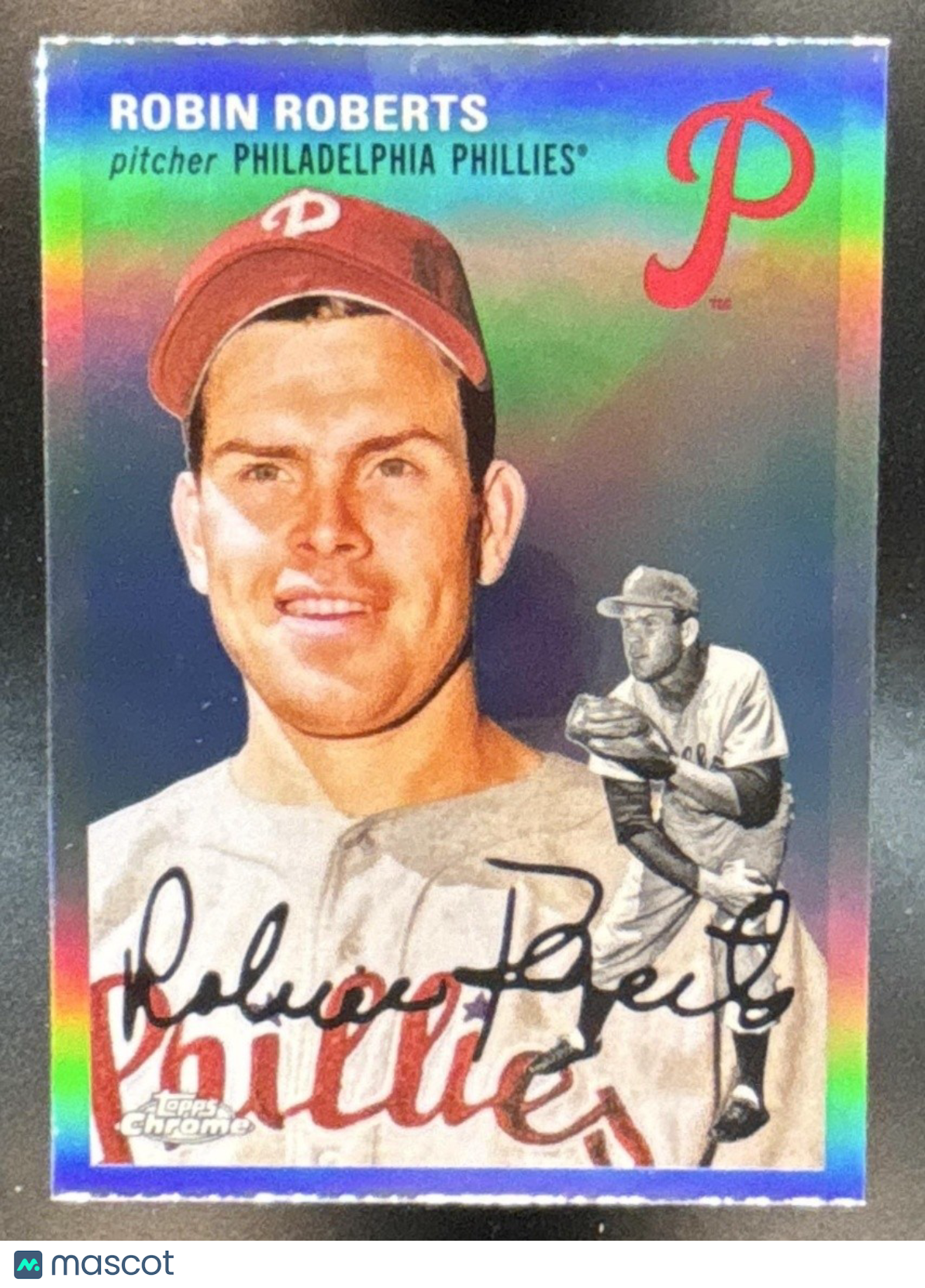 2023 Topps Chrome Platinum Anniversary Robin Roberts Refractor #437 Phillies - Sports Cards