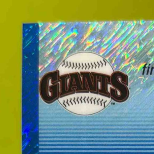 2023 Topps Chrome Platinum Anniversary Will Clark Blue Shimmer /100 #485 Giants - Sports Cards