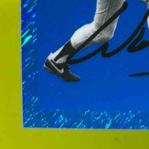 2023 Topps Chrome Platinum Anniversary Will Clark Blue Shimmer /100 #485 Giants - Sports Cards