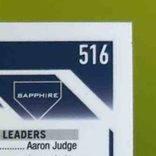 2023 Topps Chrome Sapphire New York Yankees Orange 25/25 #516 Checklist - Sports Cards