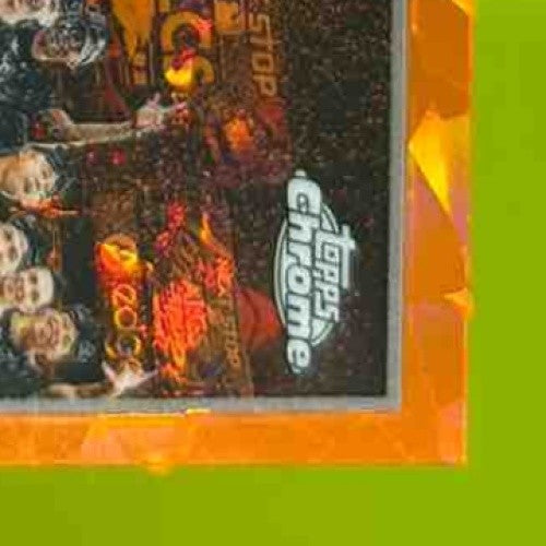 2023 Topps Chrome Sapphire New York Yankees Orange 25/25 #516 Checklist - Sports Cards