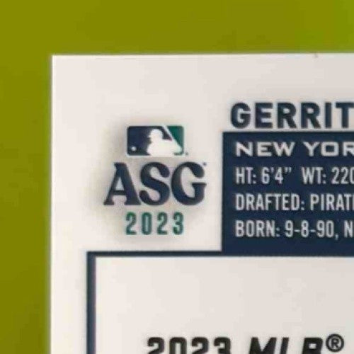 2023 Topps Chrome Update Gerrit Cole All Star Game Auto X Fractor/125 NY Yankees - Sports Cards