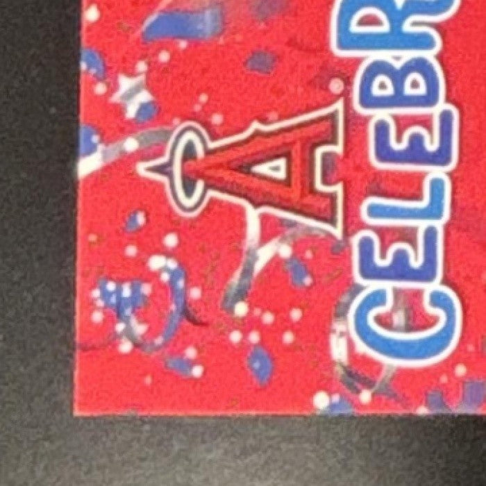 2023 Topps Chrome Update Mike Trout Celebracion /99 #C-15 Los Angeles Angels - Sports Cards