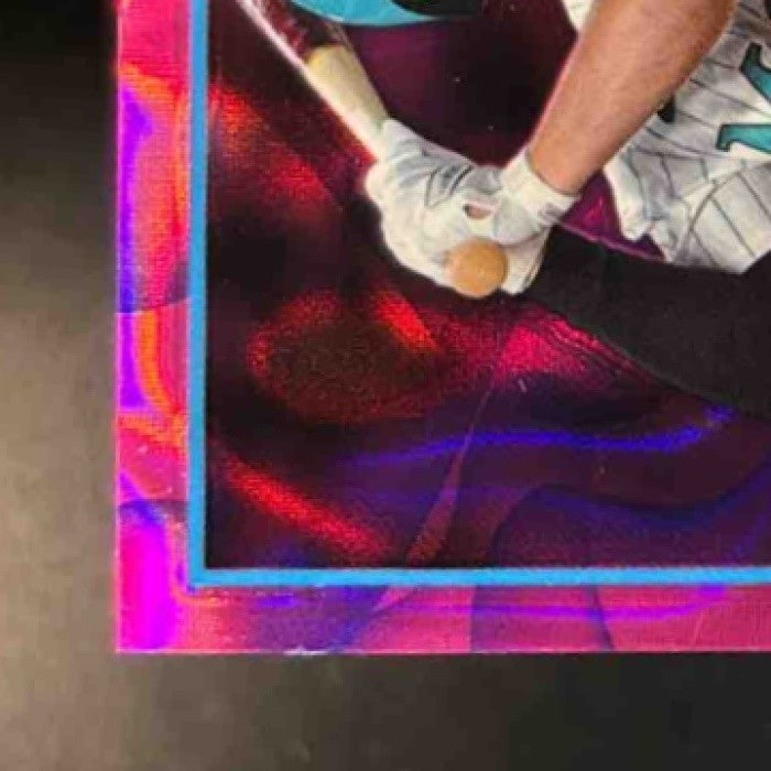 2023 Topps Chrome Update Nick Fortes Magenta/Purple Lava Lamp /299 USC77 Marlins - Sports Cards