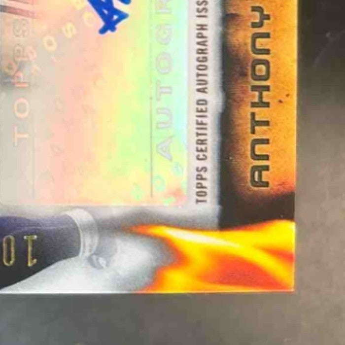 2023 Topps Composite Anthony Richardson Resurgence Ignite Patch Auto /125 MEM RC - Sports Cards