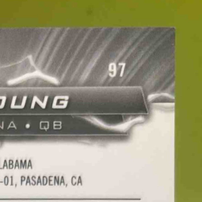 2023 Topps Composite Bryce Young Resurgence Blue Surge /75 RC Carolina Panthers - Sports Cards