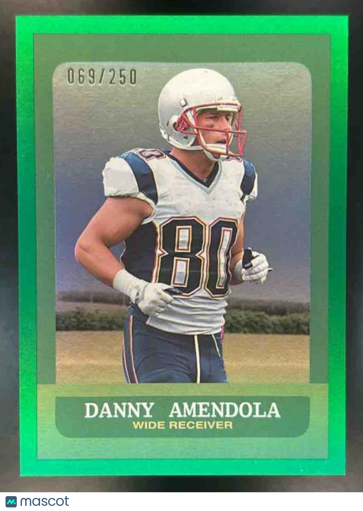 2023 Topps Composite Danny Amendola Heritage/Gallery Green /250 #372 Patriots - Sports Cards