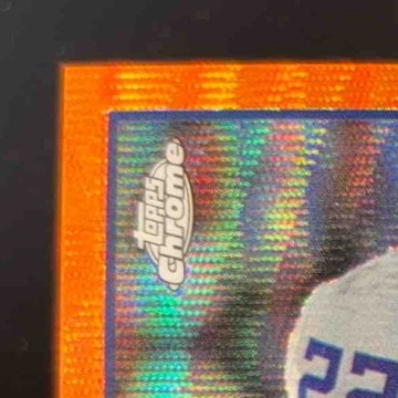 2023 Topps Composite Emmitt Smith Chrome Orange Wave Refractor 14/25 #6 Cowboys - Sports Cards