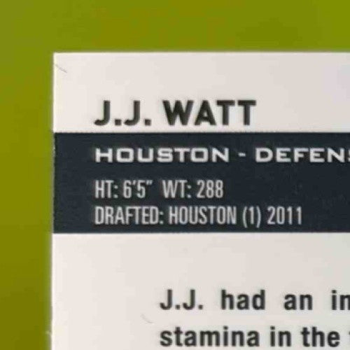 2023 Topps Composite J.J. Watt Chrome Sepia Refractor #47 Houston Texans - Sports Cards