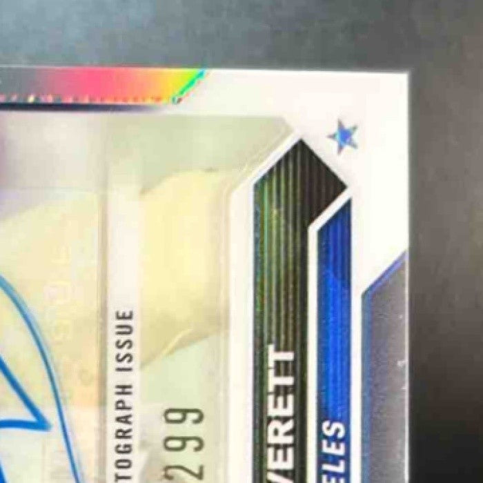 2023 Topps Composite Jim Everett Chrome Auto Refractor /299 Los Angeles Rams - Sports Cards