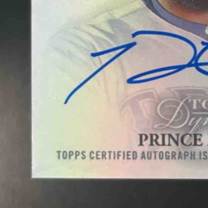 2023 Topps Dynasty Prince Fielder Auto Patch 9/10 #DAP-PF4 Texas Rangers - Sports Cards
