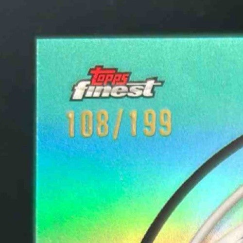 2023 Topps Finest Aaron Judge Aqua Refractor 108/199 #1 New York Yankees - Sports Cards