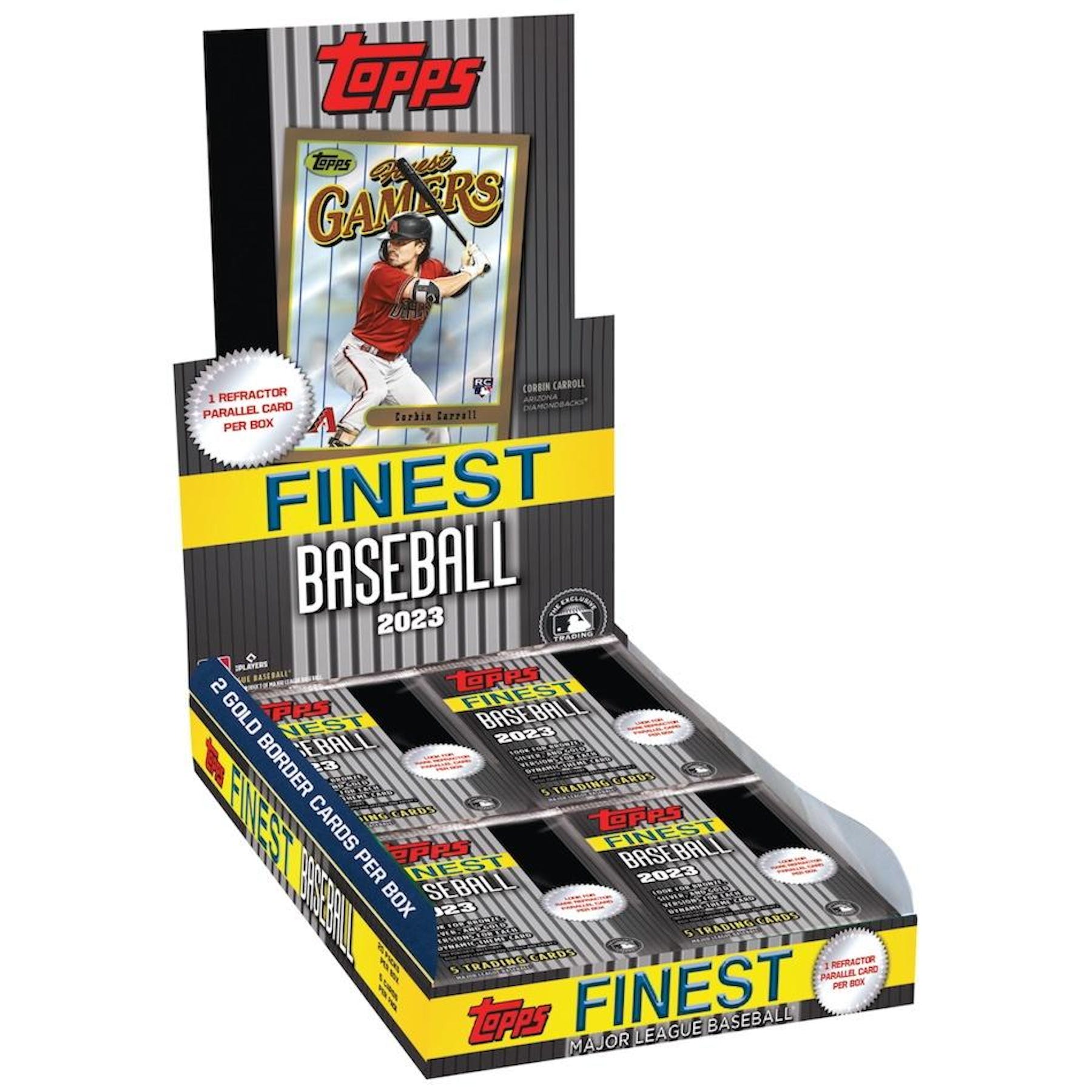 2023 Topps Finest Flashbacks Baseball Hobby Box (Online)