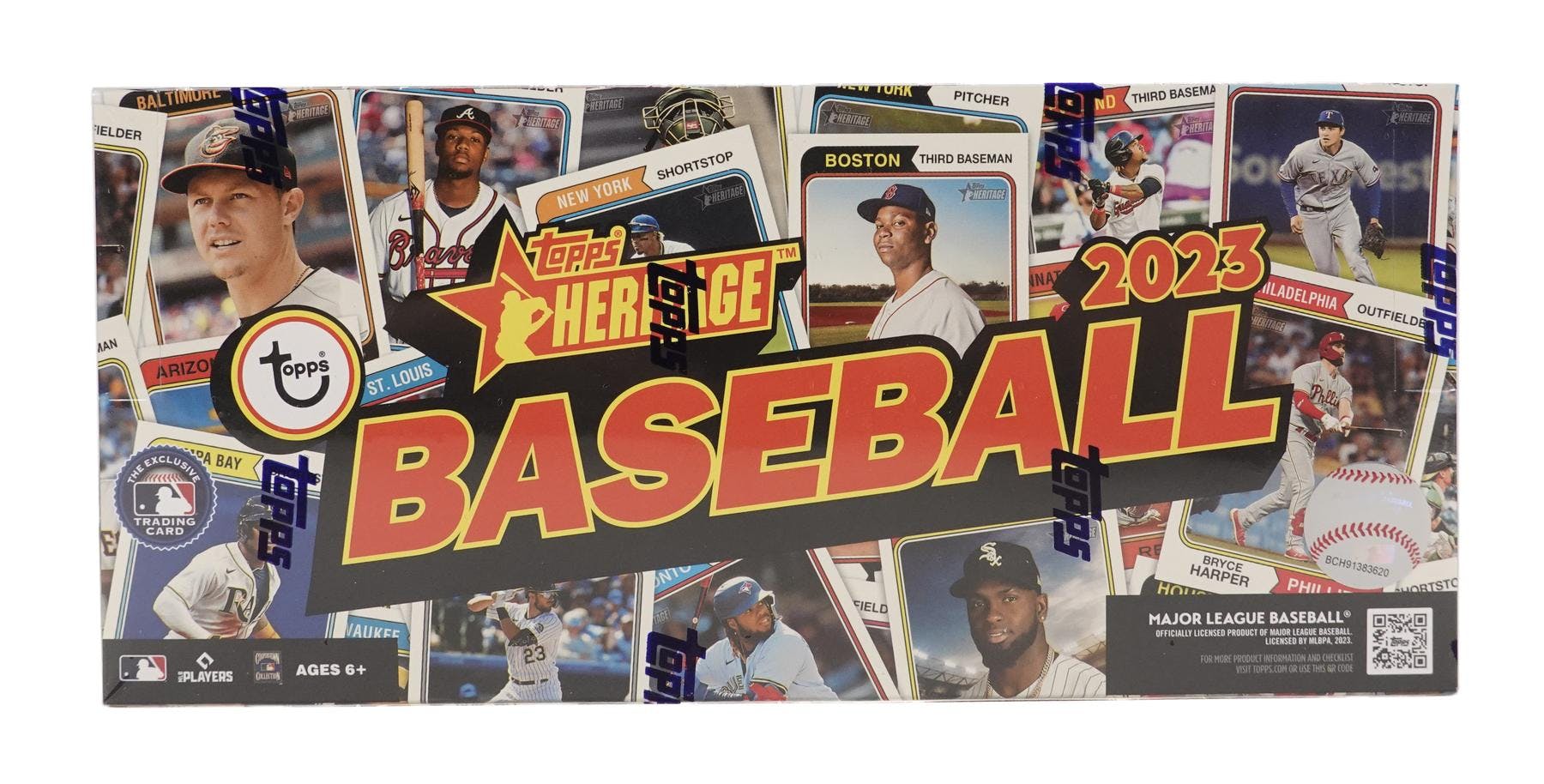 2023 Topps Heritage Baseball Hobby Pack or Pack Lots (9 Cards/Pack) - MLB Hobby Box