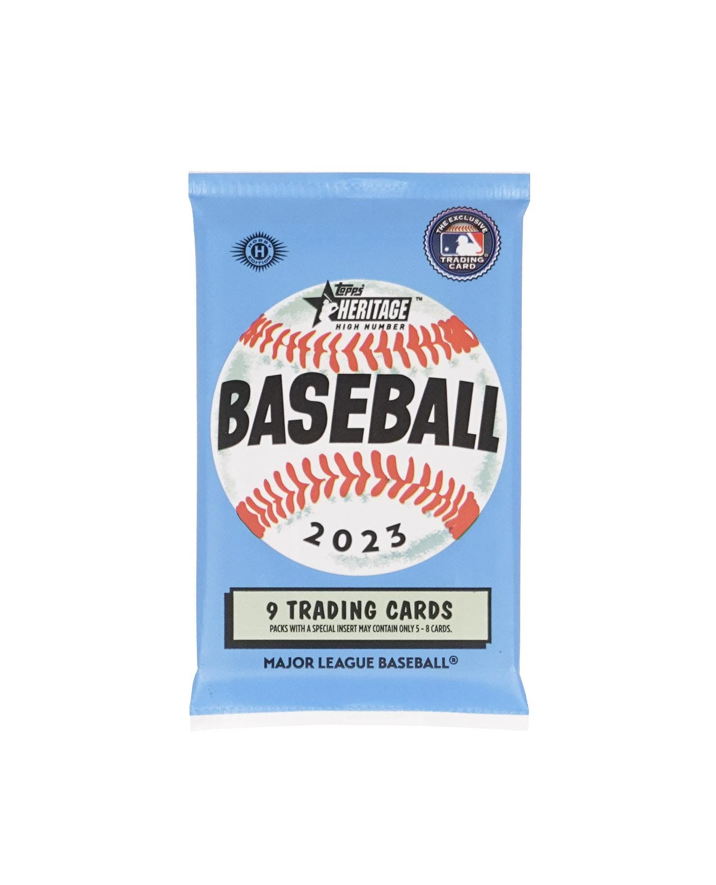 2023 Topps Heritage High Number Baseball Hobby Box (24 Packs) - MLB Hobby Box