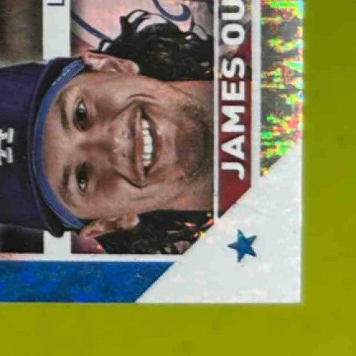 2023 Topps James Outman Blue Foilboard 28/999 #395 RC Los Angeles Dodgers - Sports Cards