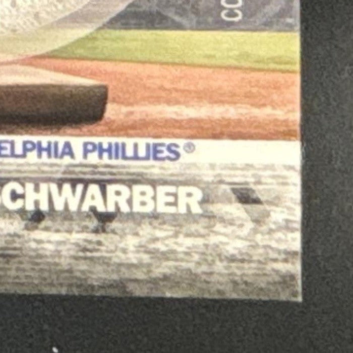 2023 Topps Kyle Schwarber Father’s Day Commemorative Team Patch Phillies - Sports Cards