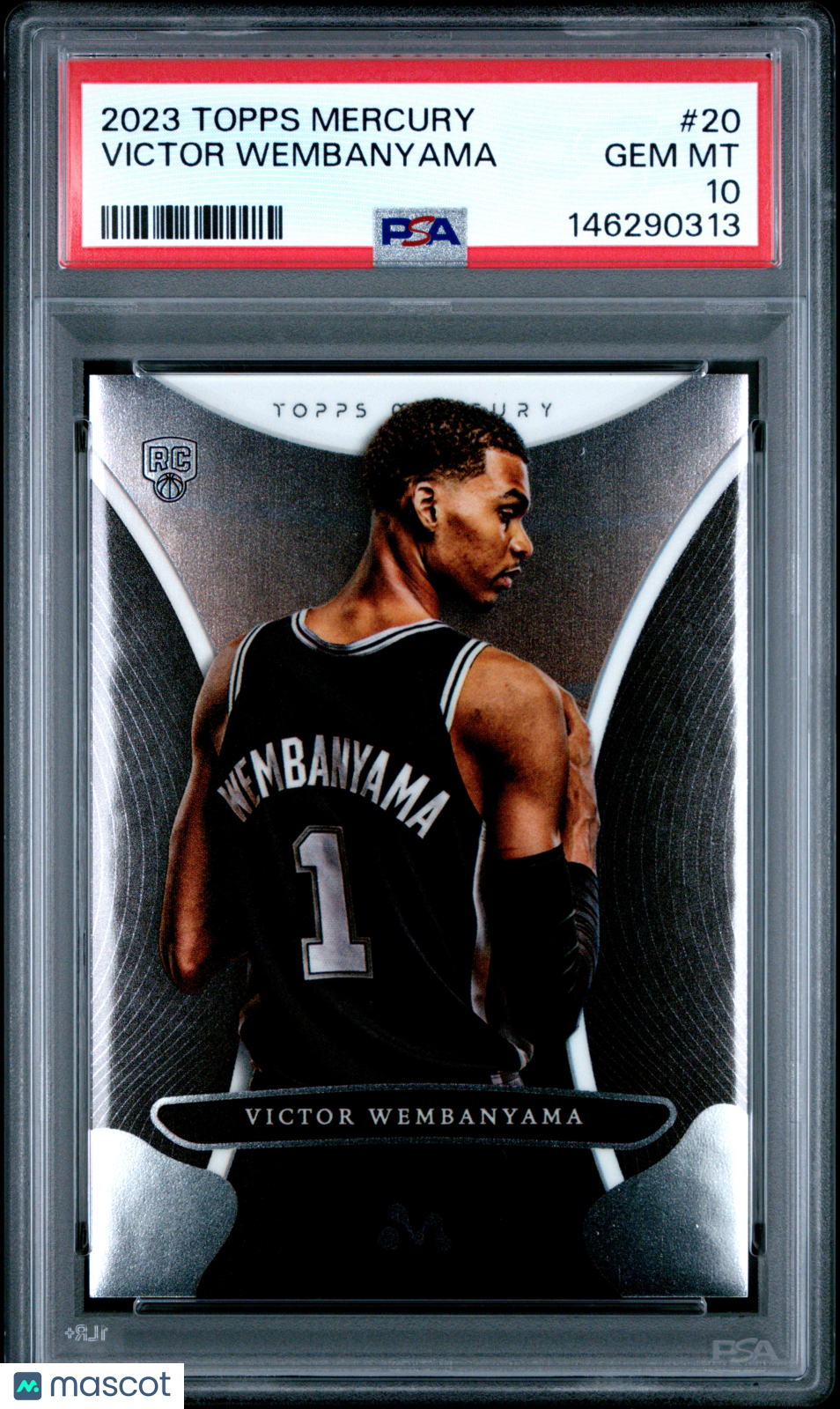 2023 Topps Mercury: Victor Wembanyama Victor Wembanyama PSA 10 GEM MINT - Graded Sports Cards