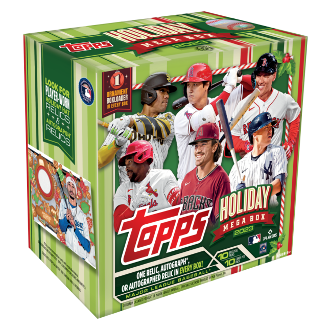 2023 Topps MLB Baseball Holiday Mega Box - MLB Hobby Box