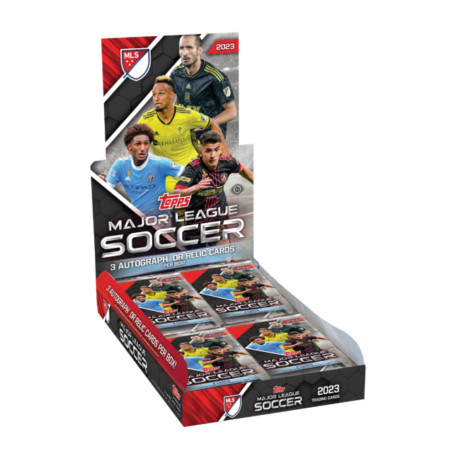 2023 Topps MLS Major League Soccer Hobby Box (3 Hits/Box & Possible Messi???) - Soccer Hobby Box
