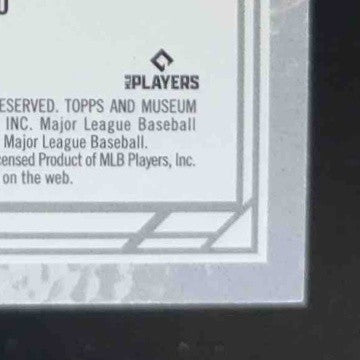 2023 Topps Museum Collection Masataka Yoshida Canvas Reprints Artist Proofs /50 - Sports Cards