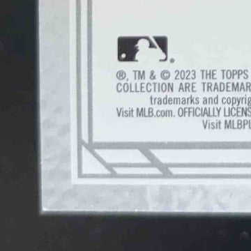 2023 Topps Museum Collection Masataka Yoshida Canvas Reprints Artist Proofs /50 - Sports Cards