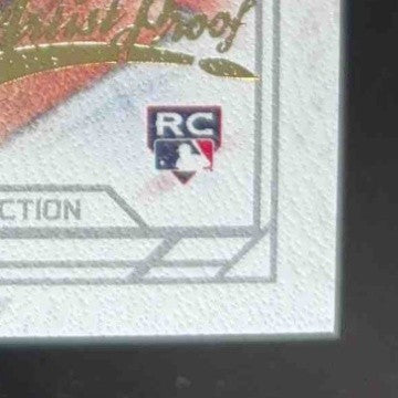 2023 Topps Museum Collection Masataka Yoshida Canvas Reprints Artist Proofs /50 - Sports Cards