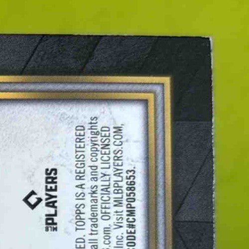 2023 Topps Ozzie Albies Reverence Auto Patch 1/10 #TRAP-OA MEM Atlanta Braves - Sports Cards