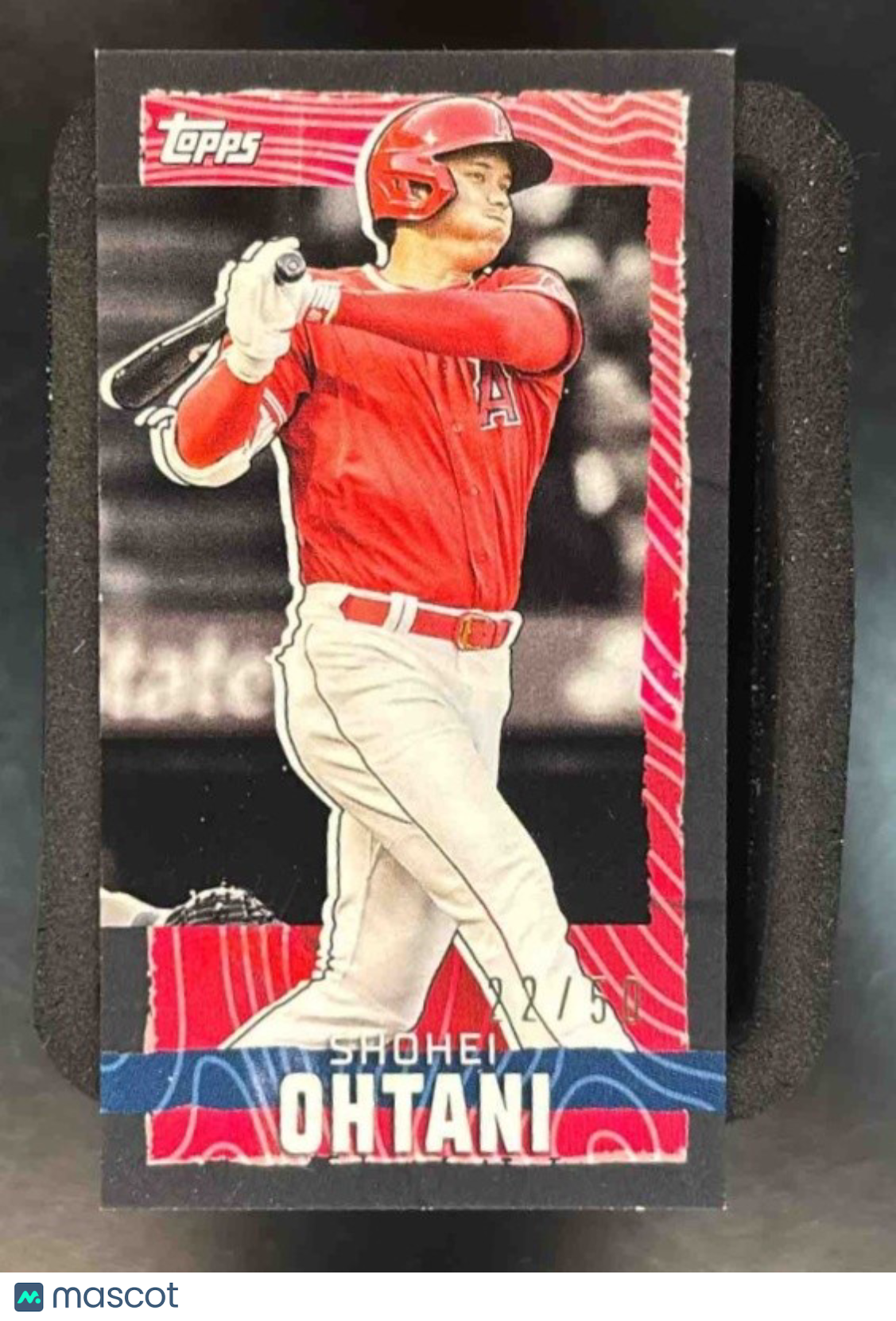 2023 Topps Rip Shohei Ohtani Mini Black /50 Los Angeles Angels - Sports Cards