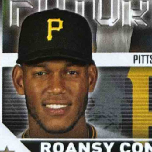 2023 Topps Roansy Contreras Gold 1053/2023 #559 Pittsburgh Pirates - Sports Cards