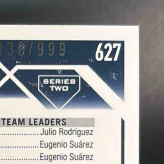 2023 Topps Seattle Mariners Blue Foilboard /999 #627 - Sports Cards