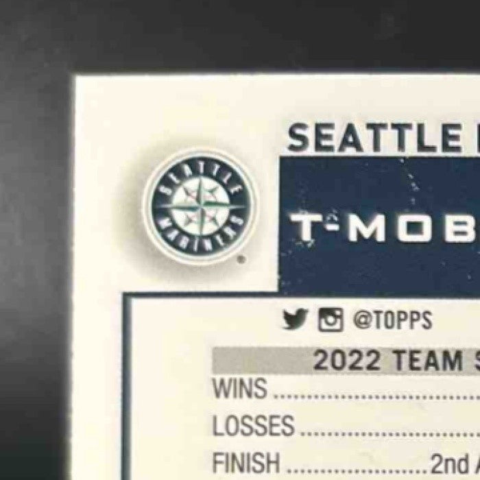2023 Topps Seattle Mariners Blue Foilboard /999 #627 - Sports Cards