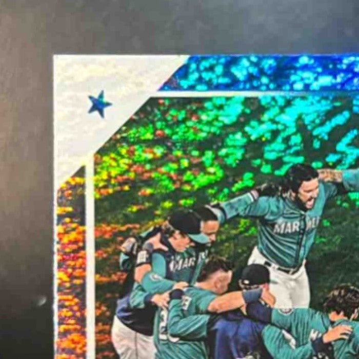 2023 Topps Seattle Mariners Blue Foilboard /999 #627 - Sports Cards