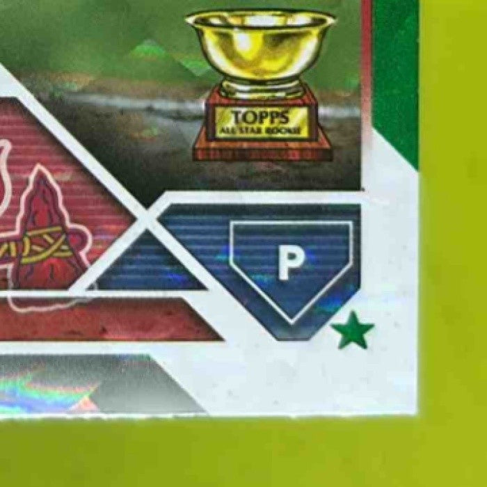2023 Topps Spencer Strider Green Foil 206/499 #602 All-Star Atlanta Braves - Sports Cards