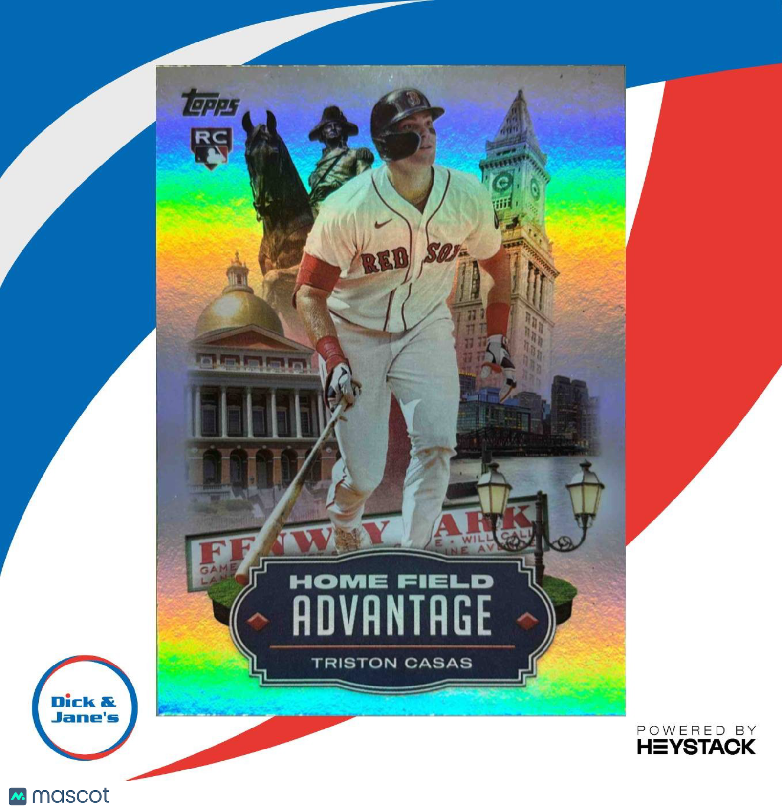2023 Topps Triston Casas Home Field Advantage #HA-13 RC Boston Red Sox - Sports Cards