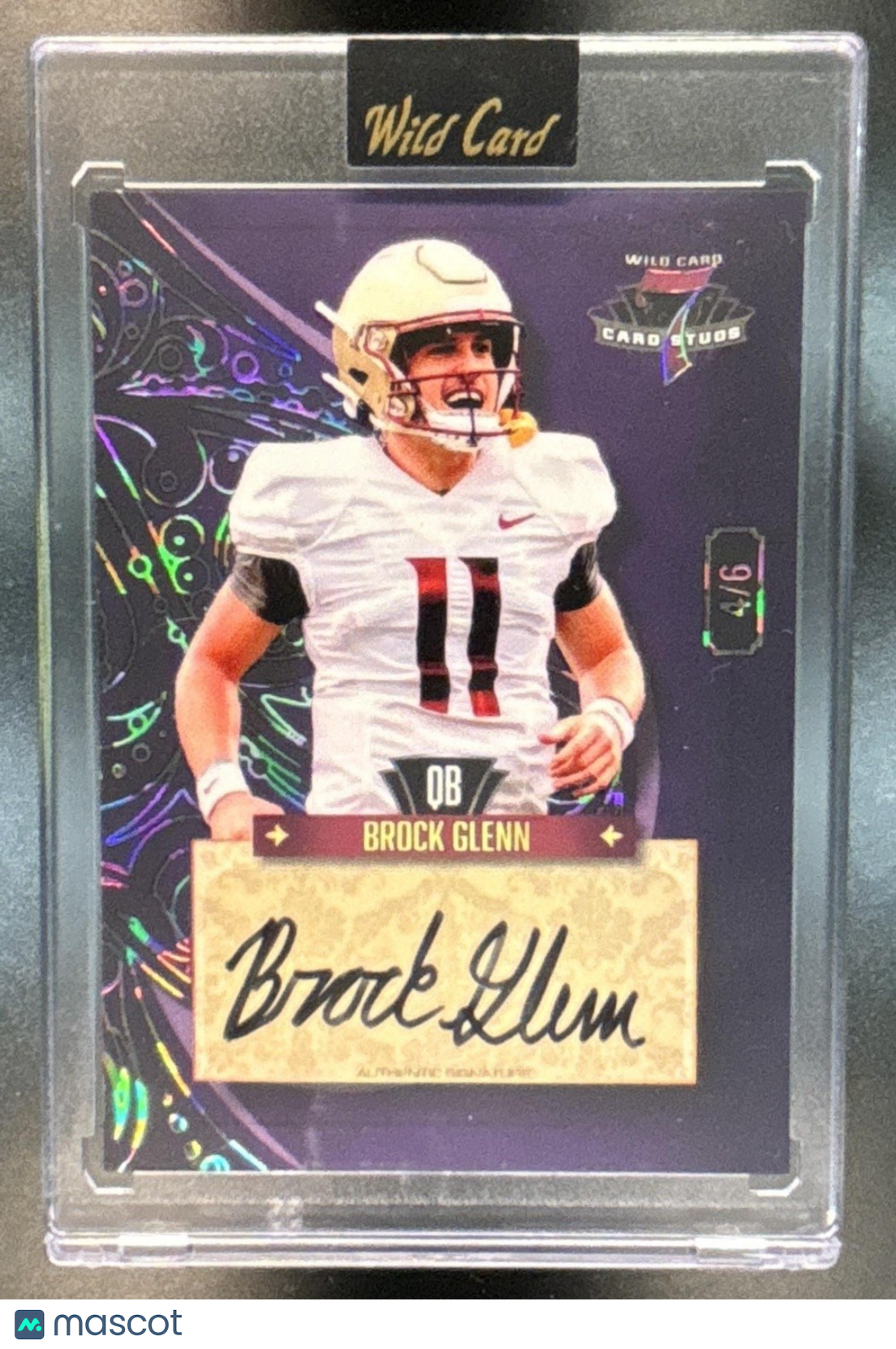 2023 Wild Card 7 Studs Brock Glenn Auto /6 #7CSL-A Auto New York Jets - Sports Cards