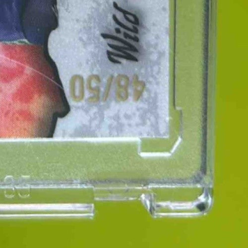 2023 Wild Card Alumination Jaxon Njigba DinoMight Rainbow Trex /50 Seahawks - Sports Cards