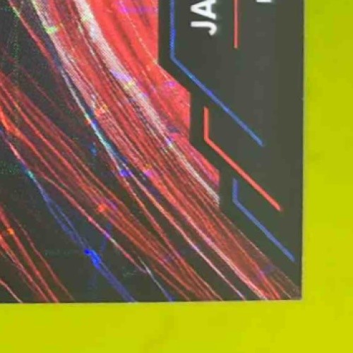 2023 Wild Card American Metallix Pro-Look Exclusive Jaylen Wright RedBlue /3 - Sports Cards