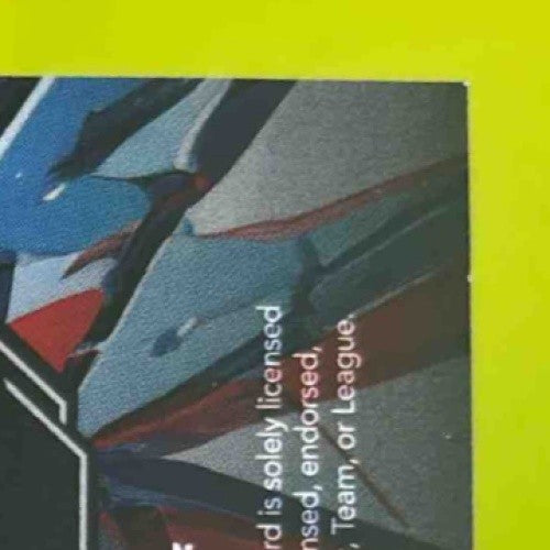 2023 Wild Card American Metallix Pro-Look Exclusive Jaylen Wright RedBlue /3 - Sports Cards