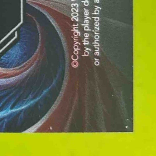 2023 Wild Card American Metallix Pro-Look Exclusive Jaylen Wright RedBlue /3 - Sports Cards